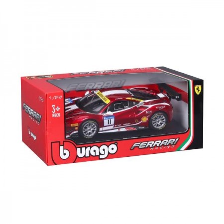 Автомодель Bburago Ferrari 488 Challenge 1: 24 18-26308