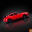 Автомодель Bburago Ford Shelby Gt500, 1: 32 18-43050 Автомодель Bburago Ford Shelby Gt500, 1: 32 18-43050