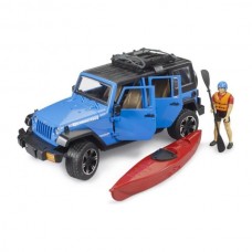 Автомодель Bruder Jeep Wrangler Rubicon Unlimited с каяком и фигуркой 1: 16 