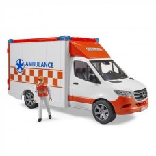 Автомодель Bruder MB Sprinter Скорая помощь с фигуркой 1: 16 