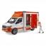 Автомодель Bruder MB Sprinter Скорая помощь с фигуркой 1: 16 Автомодель Bruder MB Sprinter Скорая помощь с фигуркой 1: 16