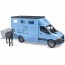 Автомодель Bruder Автомобиль MB Sprinter для перевозки животных с конем 1: 16