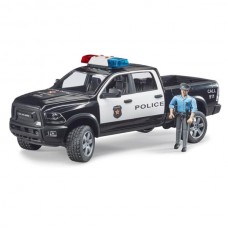 Автомодель Bruder Полицейский пикап RAM 2500 с фигуркой 1: 16 Автомодель Bruder Полицейский пикап RAM 2500 с фигуркой 1: 16