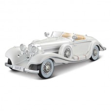 Автомодель Maisto 1936 Mercedes-Benz 500K Specialroadster 1: 18 білий 36055 white Автомодель Maisto 1936 Mercedes-Benz 500K Specialroadster 1: 18 білий 36055 white