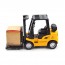 Автомодель TechnoDrive Погрузчик со светом и звуком 14 см 510224.270 