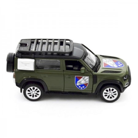 Автомодель TechnoDrive Шевроны героев Land Rover Defender 110 110 25 ОВДБр 1: 43 250289M Автомодель TechnoDrive Шевроны героев Land Rover Defender 110 110 25 ОВДБр 1: 43 250289M
