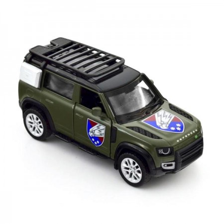 Автомодель TechnoDrive Шевроны героев Land Rover Defender 110 110 25 ОВДБр 1: 43 250289M Автомодель TechnoDrive Шевроны героев Land Rover Defender 110 110 25 ОВДБр 1: 43 250289M