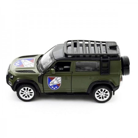 Автомодель TechnoDrive Шевроны героев Land Rover Defender 110 110 25 ОВДБр 1: 43 250289M Автомодель TechnoDrive Шевроны героев Land Rover Defender 110 110 25 ОВДБр 1: 43 250289M