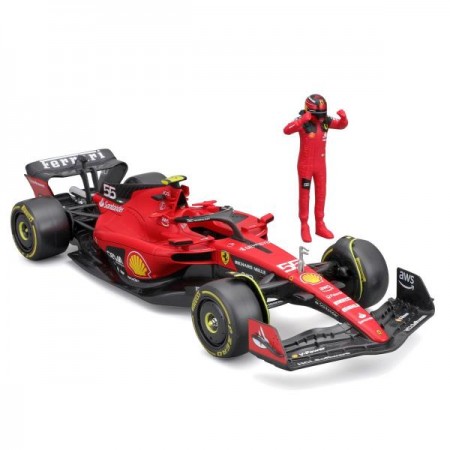 Автомодель з фігуркою - FERRARI SF-23 1: 24 18-26809