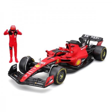 Автомодель з фігуркою - FERRARI SF-23 1: 24 18-26809