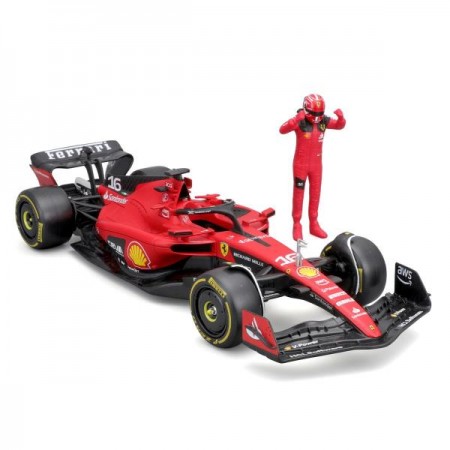 Автомодель з фігуркою - FERRARI SF-23 1: 24 18-26809