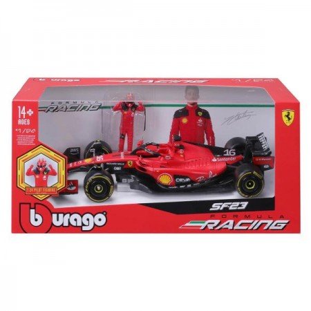 Автомодель з фігуркою - FERRARI SF-23 1: 24 18-26809