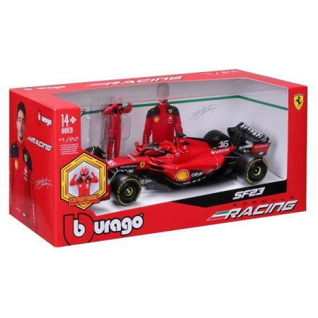 Автомодель з фігуркою - FERRARI SF-23 1: 24 18-26809