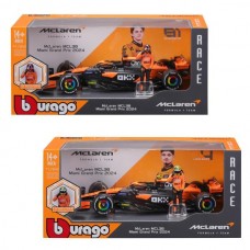 Автомодель з фігуркою - MCLAREN MCL38 1: 24 18-28040 Автомодель з фігуркою - MCLAREN MCL38 1: 24 18-28040