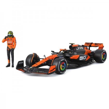 Автомодель з фігуркою - MCLAREN MCL38 1: 24 18-28040 Автомодель з фігуркою - MCLAREN MCL38 1: 24 18-28040