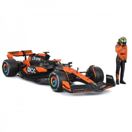 Автомодель з фігуркою - MCLAREN MCL38 1: 24 18-28040 Автомодель з фігуркою - MCLAREN MCL38 1: 24 18-28040