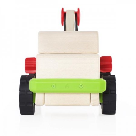 Большая машинка Guidecraft Block Science Trucks Эвакуатор деревянный 37 см G7532