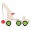 Велика машинка Guidecraft Block Science Trucks Стінобитна машина дерев'яна 45 см G7533