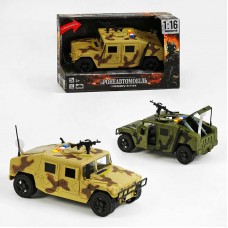 Игрушечный бронеавтомобиль Hmmwv M1114 со звуком и светом