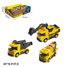Строительная техника BabyToys HH3015 инерционная со светом и музыкой Строительная техника BabyToys HH3015 инерционная со светом и музыкой