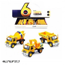 Инерционная строительная техника BabyToys MY66-D2221 металл со светом Инерционная строительная техника BabyToys MY66-D2221 металл со светом