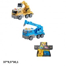 Строительная техника BabyToys YH814 инерционная музыкальная 8 шт Строительная техника BabyToys YH814 инерционная музыкальная 8 шт
