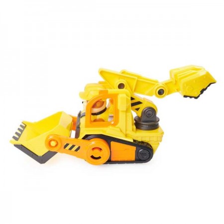 Бульдозер Rubble Crew с фигуркой Крепыша SM28500/6066511
