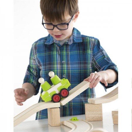 Дерев'яна дорога Guidecraft Block Science Мости світу, 55 деталей G2100R Дерев'яна дорога Guidecraft Block Science Мости світу, 55 деталей G2100R