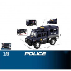 Джип WY 980 B звуки, підсвічування, інерційна, масштаб 1: 16, відкриваються дверцята, гумові колеса, в коробці