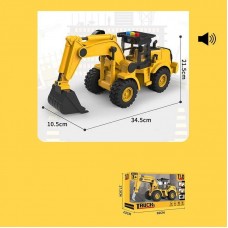 Инерционный экскаватор BabyToys 584-4 со звуками Инерционный экскаватор BabyToys 584-4 со звуками