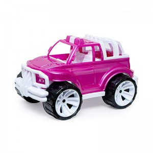  Іграшка дитяча "Позашляховик класичний великий рожевий" 339 2 цвета, "BAMSIC"