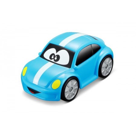 Инерционная автомодель VW New Beetle голубая для детей