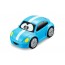 Инерционная автомодель VW New Beetle голубая для детей