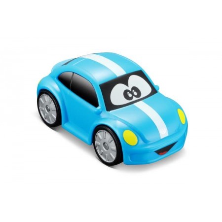 Инерционная автомодель VW New Beetle голубая для детей