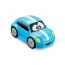 Инерционная автомодель VW New Beetle голубая для детей