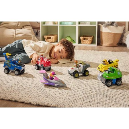 Игровой набор Paw Patrol Джунгли Автомобиль-трансформер с водителем Крепыш SM17776/0624