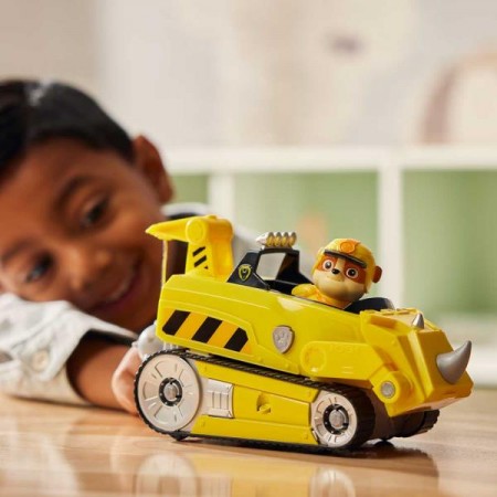 Игровой набор Paw Patrol Джунгли Автомобиль-трансформер с водителем Крепыш SM17776/0624