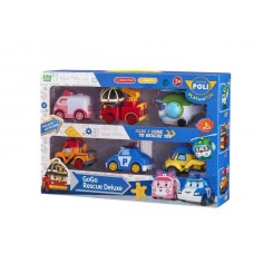 Игровой набор Robocar Poli GoGo Спасители делюкс 6 в 1 ZR-914 