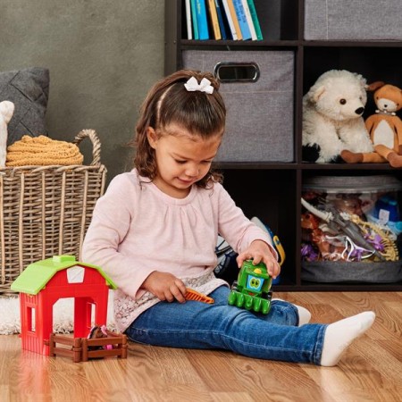 Конструктор John Deere Kids Собери трактор с загоном