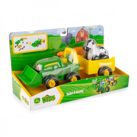 Конструктор John Deere Kids Трактор із ковшем і причепом