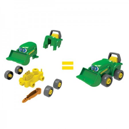 Конструктор John Deere Kids Трактор із ковшем і причепом
