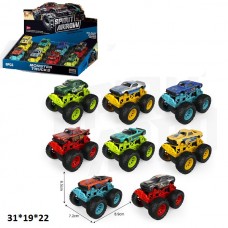 Металлическая машинка BabyToys 5903 инерционная на больших колесах Металлическая машинка BabyToys 5903 инерционная на больших колесах