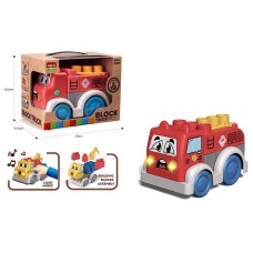 Пожарная машина BabyToys 9910 D с подсветкой и звуками