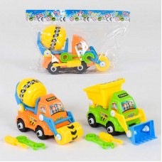 Машина-конструктор BabyToys 77555 с инерционным ходом, 2 вида Машина-конструктор BabyToys 77555 с инерционным ходом, 2 вида