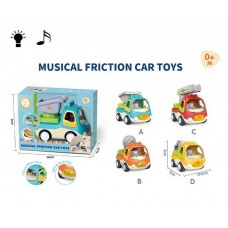 Машинка спецтехника BabyToys 7756 инерционная со звуком и светом Машинка спецтехника BabyToys 7756 инерционная со звуком и светом