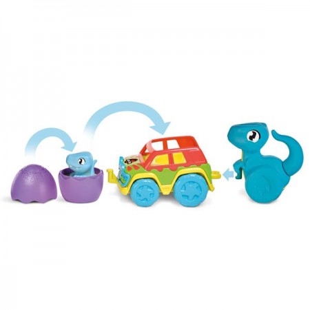 Машинка Toomies Jurassic World діномашинка E73251 Машинка Toomies Jurassic World діномашинка E73251