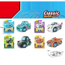 Інерційна металева машинка 4 види BabyToys XG 879-012