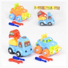 Машинка-конструктор 639 F-2 інерційна BabyToys для хлопчиків Машинка-конструктор 639 F-2 інерційна BabyToys для хлопчиків