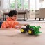 Машинка Трактор John Deere Kids Monster Treads з ковшем і великими колесами Машинка Трактор John Deere Kids Monster Treads з ковшем і великими колесами