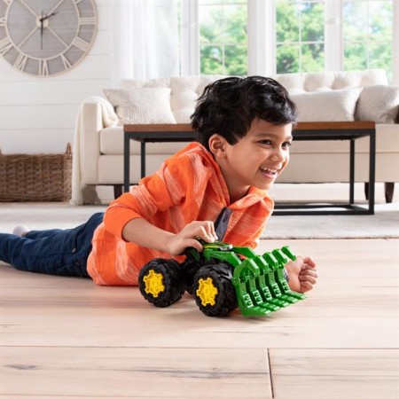 Машинка Трактор John Deere Kids Monster Treads з ковшем і великими колесами Машинка Трактор John Deere Kids Monster Treads з ковшем і великими колесами